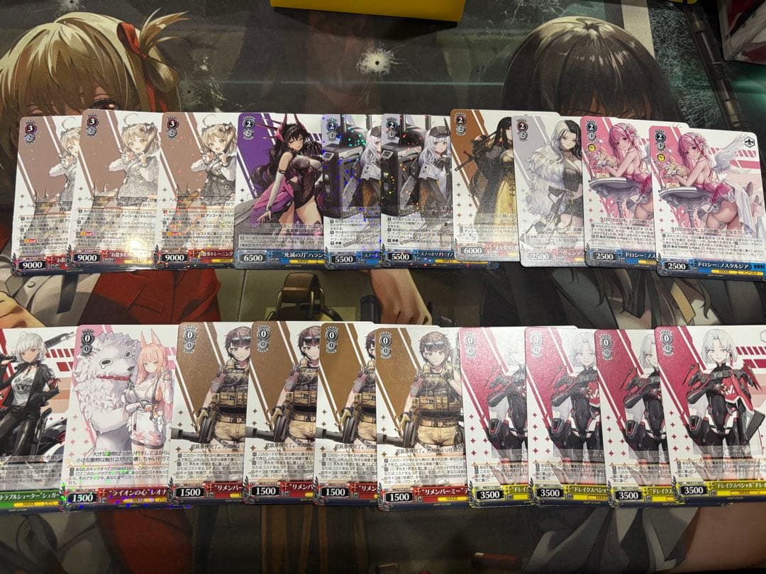 ヴァイスシュヴァルツ　NIKKE 扉電源　デッキ+パーツ