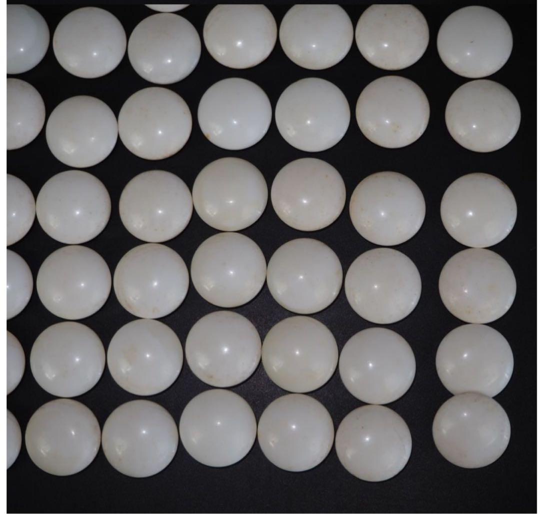 送料無料　日向特産　日向スワブデ蛤碁石32号・碁笥セット　旧家蔵出