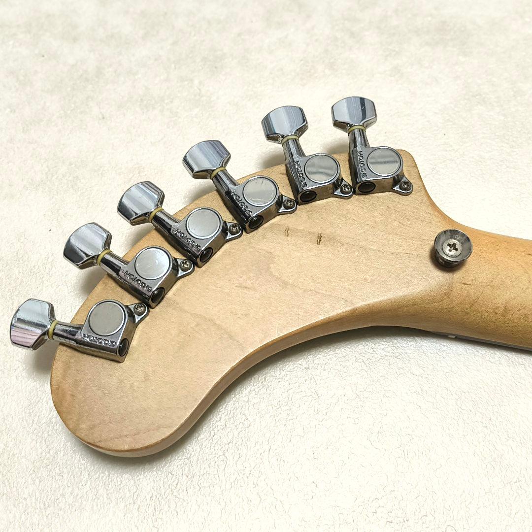 最終値下!【美品】ZO-3 ライトブルー アンプ内蔵ミニギター 青LED