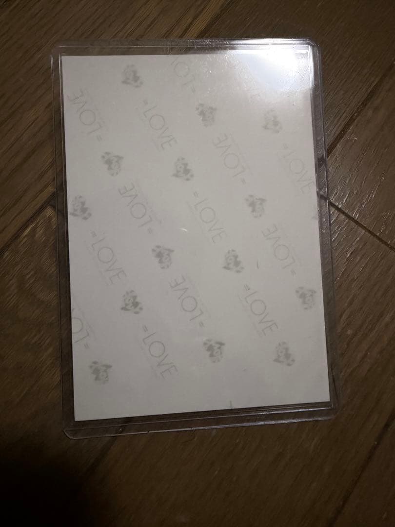 = LOVE 野口衣織 直筆サイン入り 生写真 ラブソングに襲われる チュウ