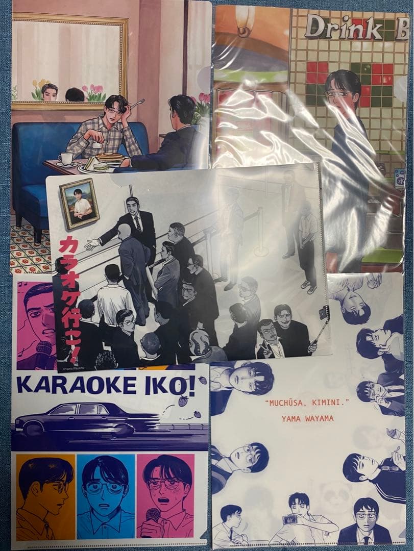 クリアファイル5枚+バースデー冊子×10枚+アニメイラストカード1枚