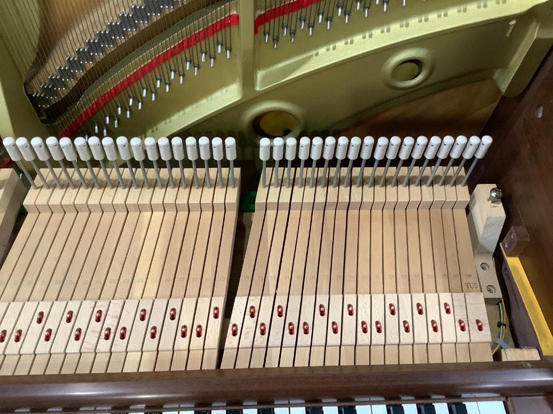 ★58971【アップライトピアノ】YAMAHA　YU5Wn