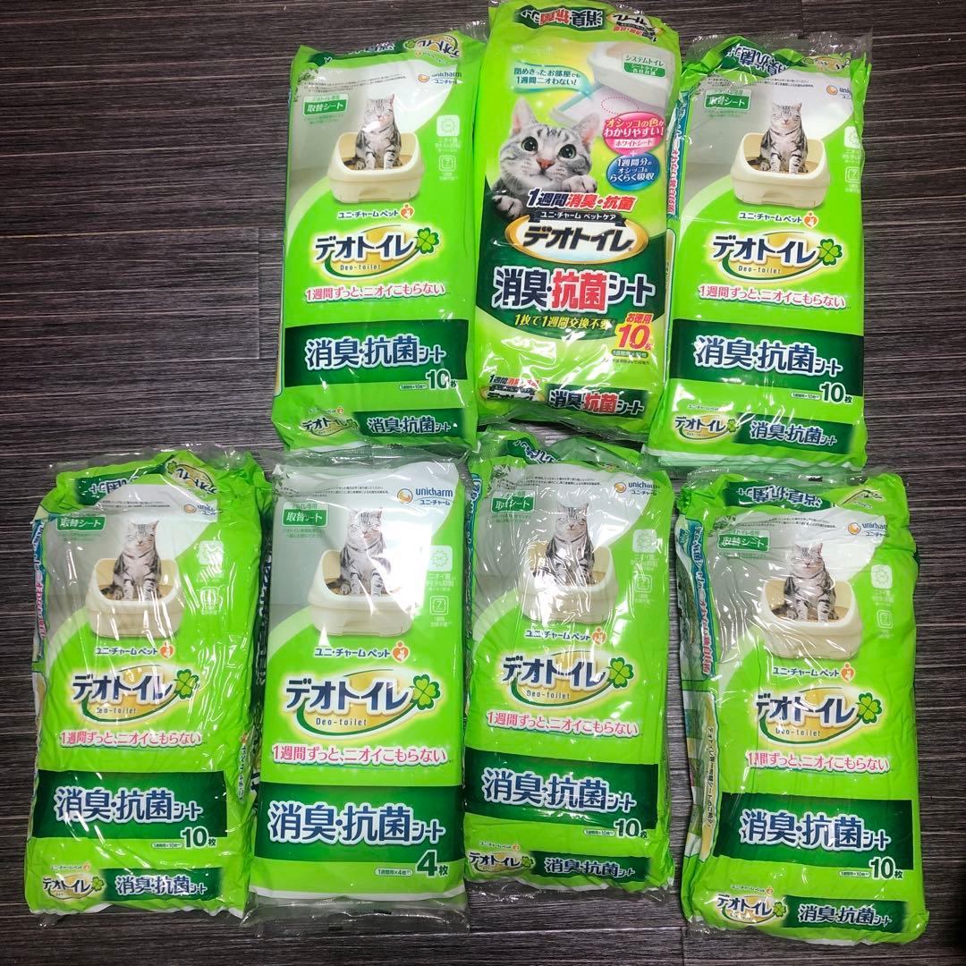 デオトイレ　消臭・抗菌シート　計176枚