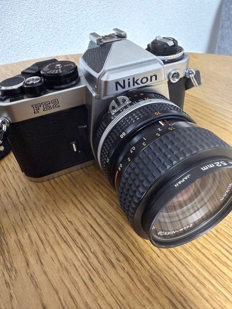 【動作良好美品】Nikon FE2 シルバー + Ai-s 35-70mm