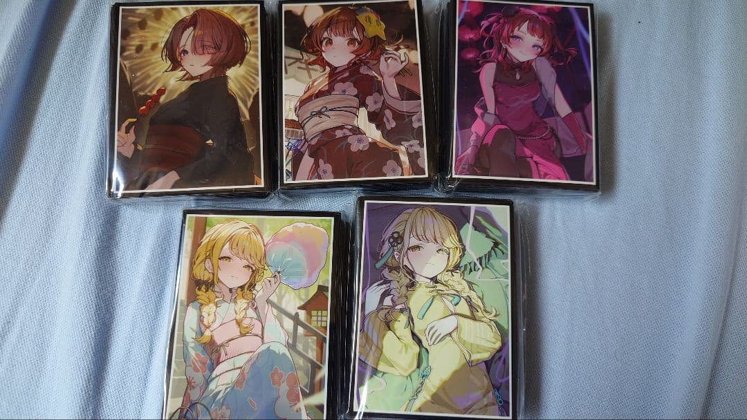 学園アイドルマスター　学マス スリーブ まとめ売り　浴衣　チャイナ