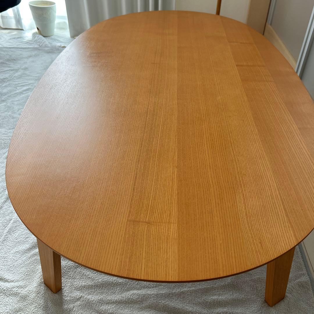 MUJI無印良品 タモ材こたつ大　布団なし