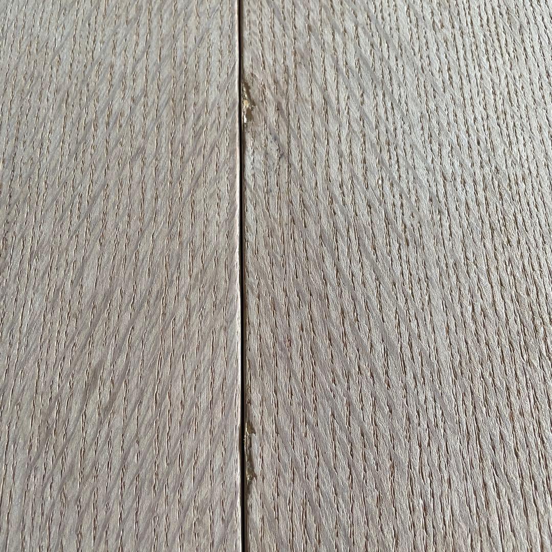 ビンテージ ラウンドエクステンションダイニングテーブル 剥離