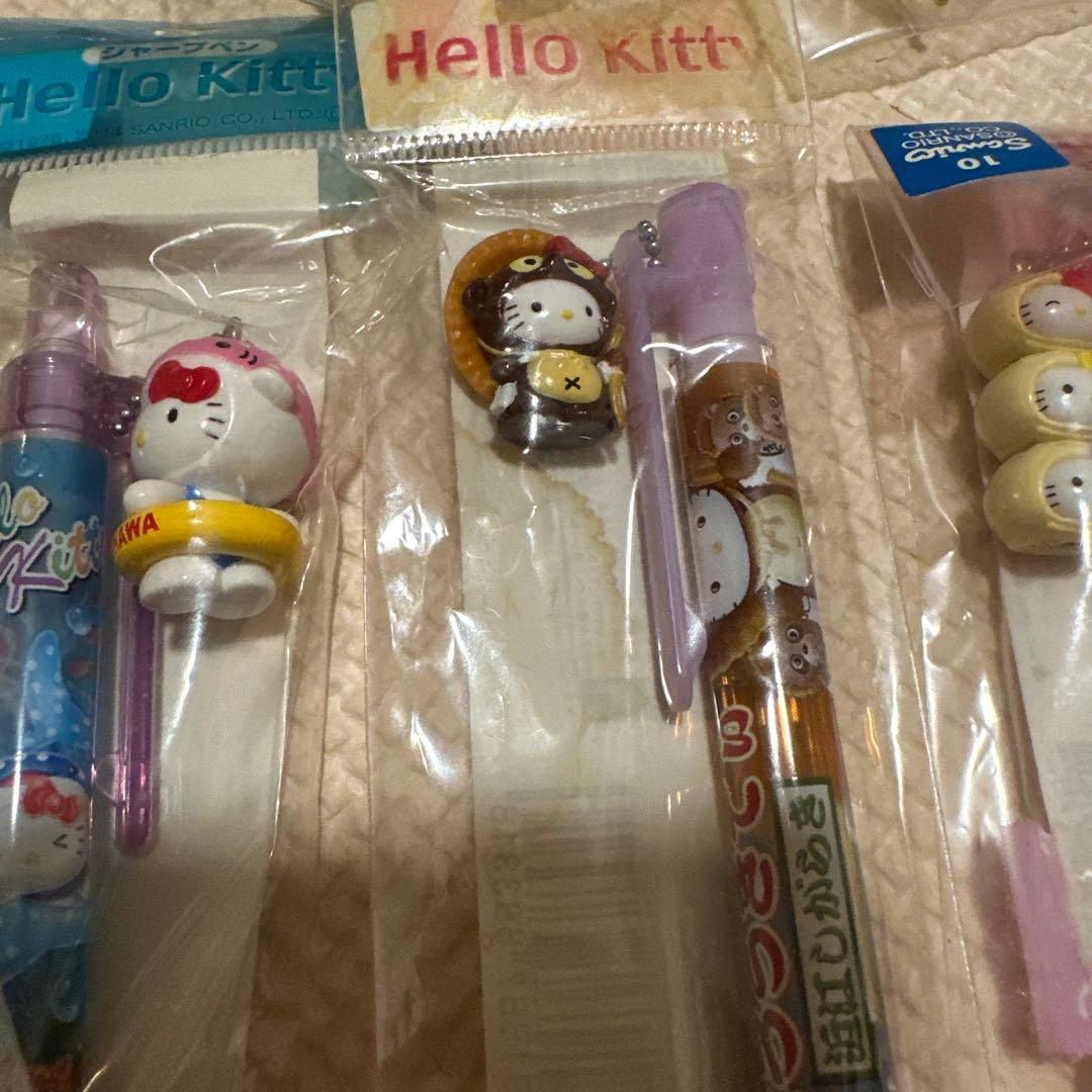 【新品未開封】ハローキティ ご当地シャーペン 、ボールペン20本セット