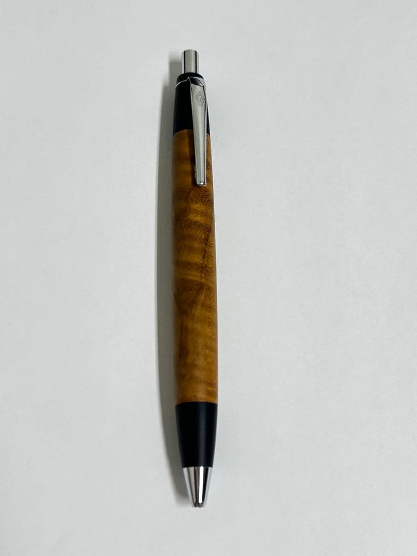 野原工芸 スタンダードボールペン カーリーチーク杢