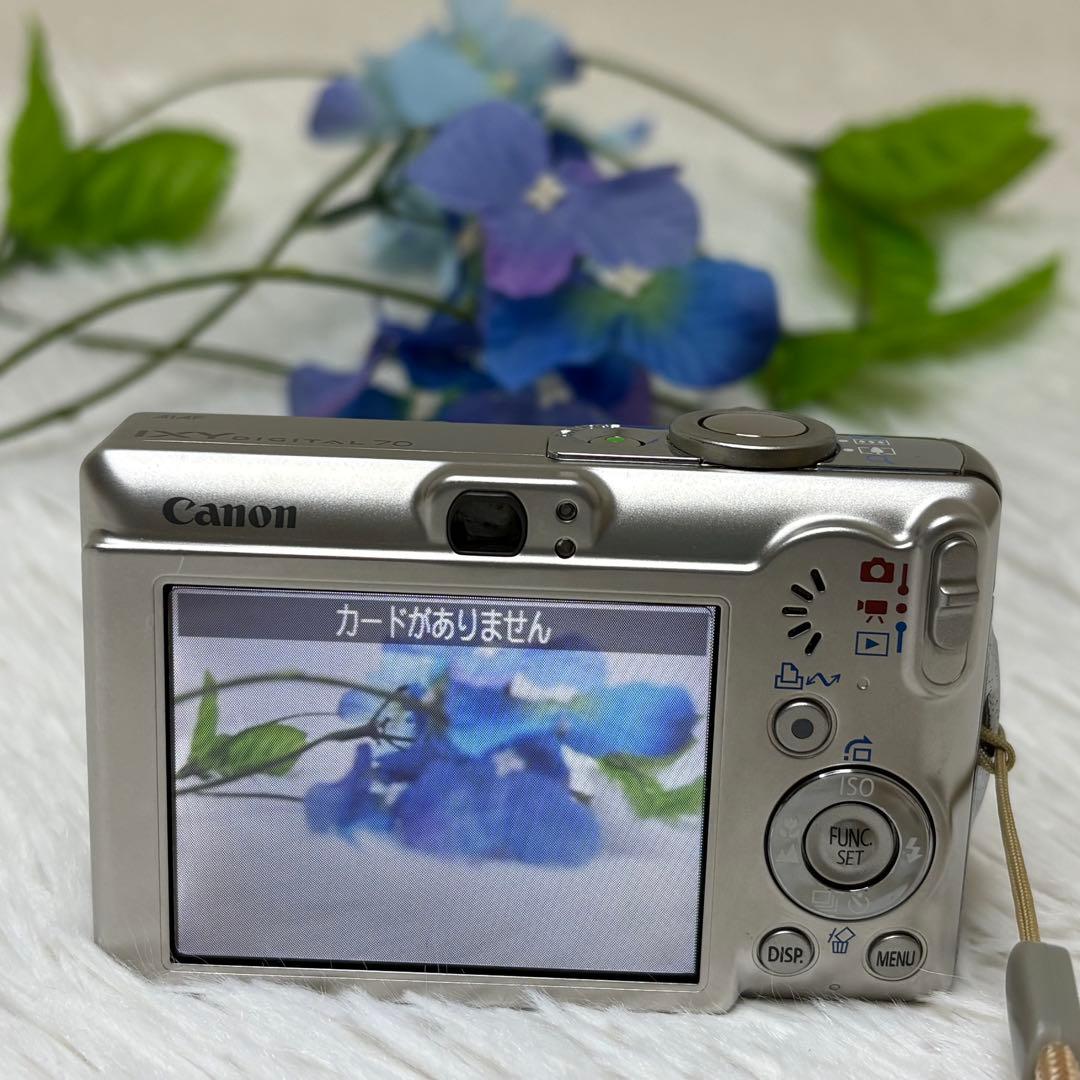 Canon カメラ　IXY 70 PC1193 充電器　箱 コンデジ　動作品