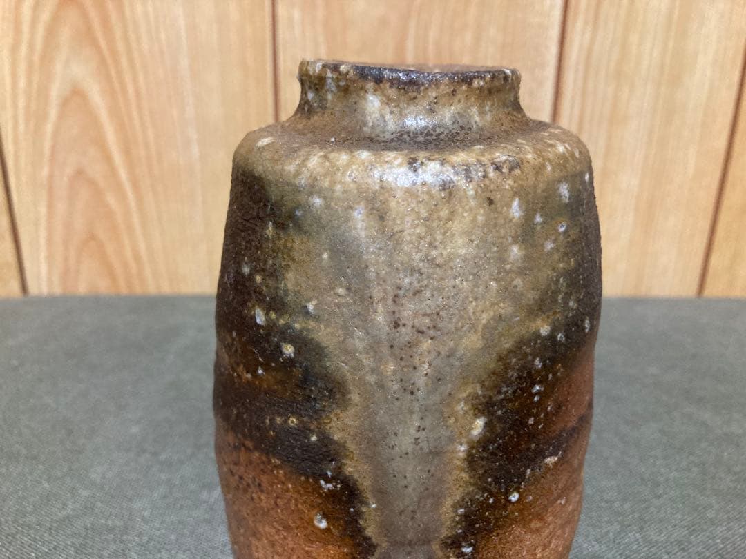 神崎紫峰 信楽掛花入 (検索 辻村史朗 古谷和也 杉本貞光 信楽焼 伊賀焼