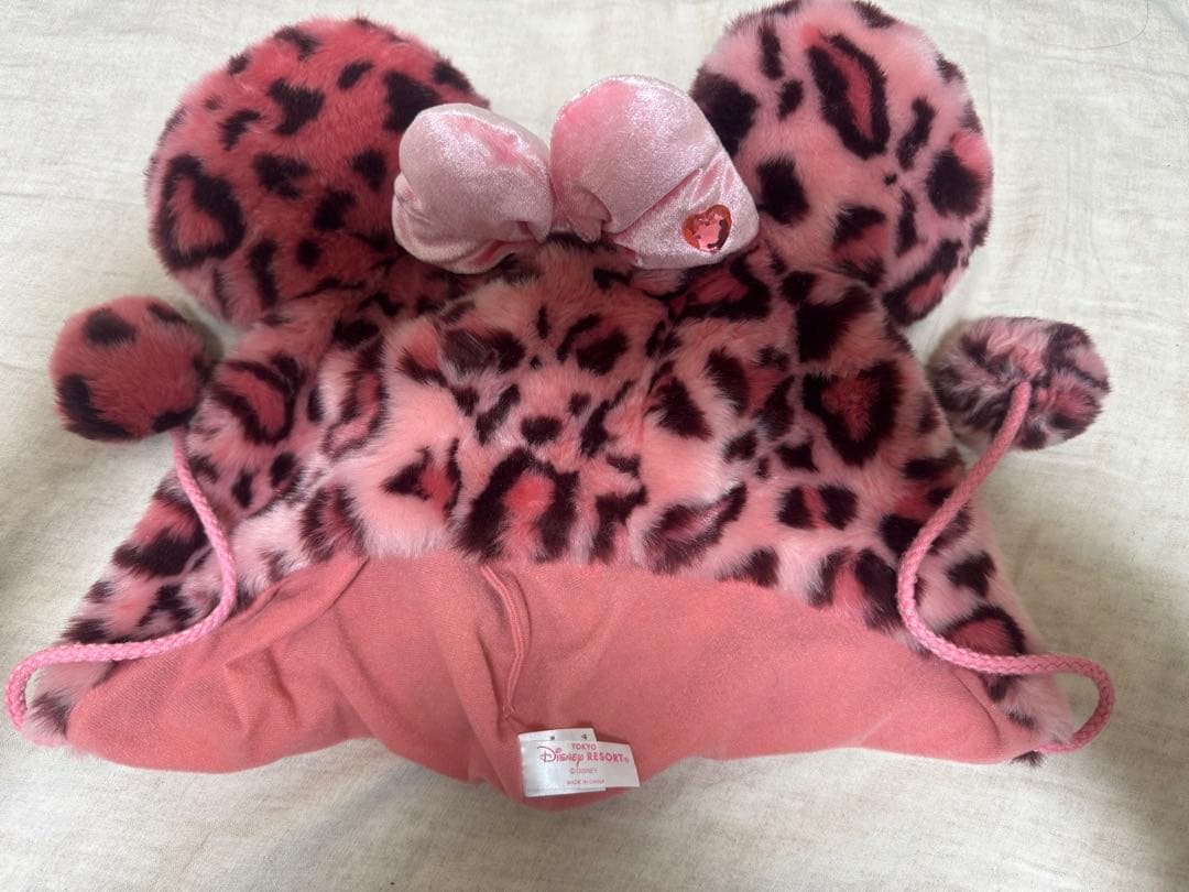 ディズニーヒョウ柄ファンキャップ