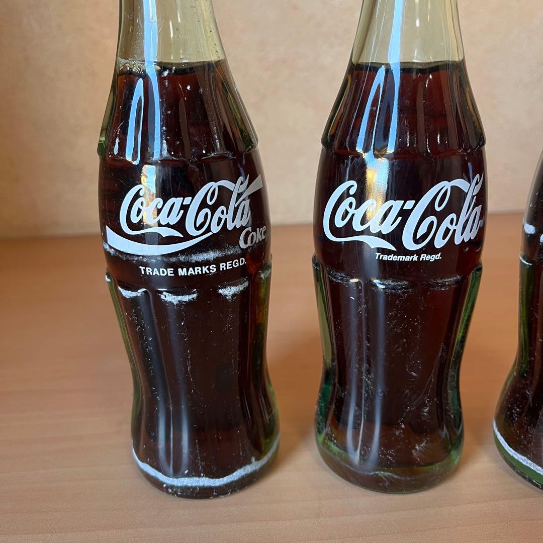 ヴィンテージ コカ・コーラ 中身入り 190ml 未開栓 観賞用 3本セット
