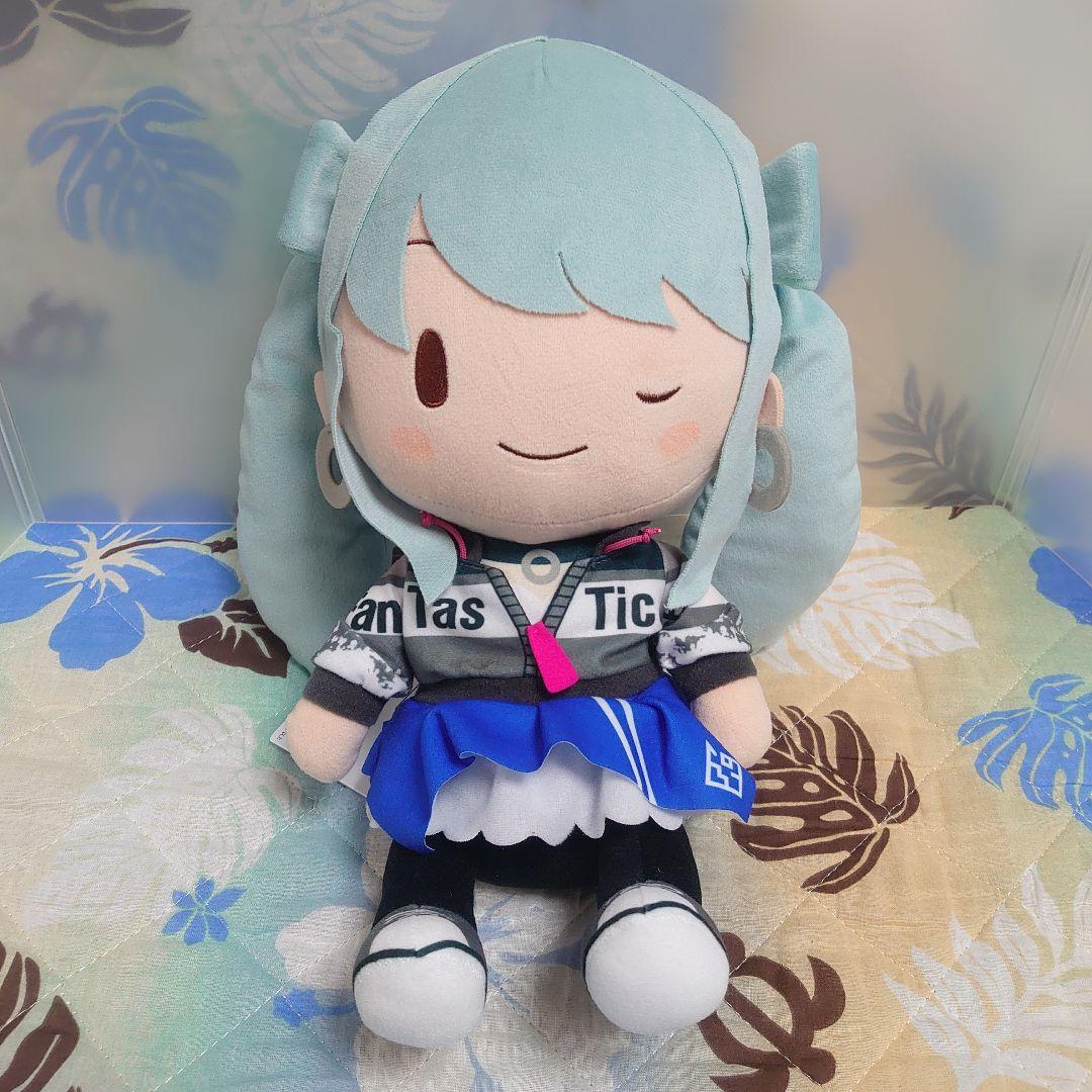 プロジェクトセカイ スペシャルふわふわぬいぐるみ 初音ミク 教室ステ誰もビビワン