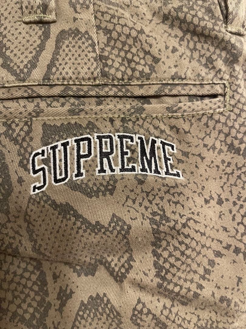 ぶ*ょ様 Supreme Snake Print Chino Pant \"Oli