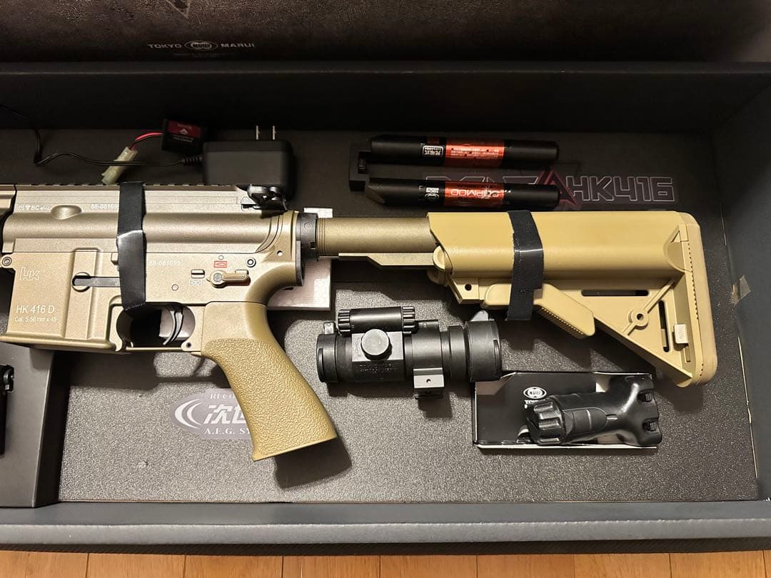 「美品」東京マルイ　HK416D デルタカスタム　動作確認済み