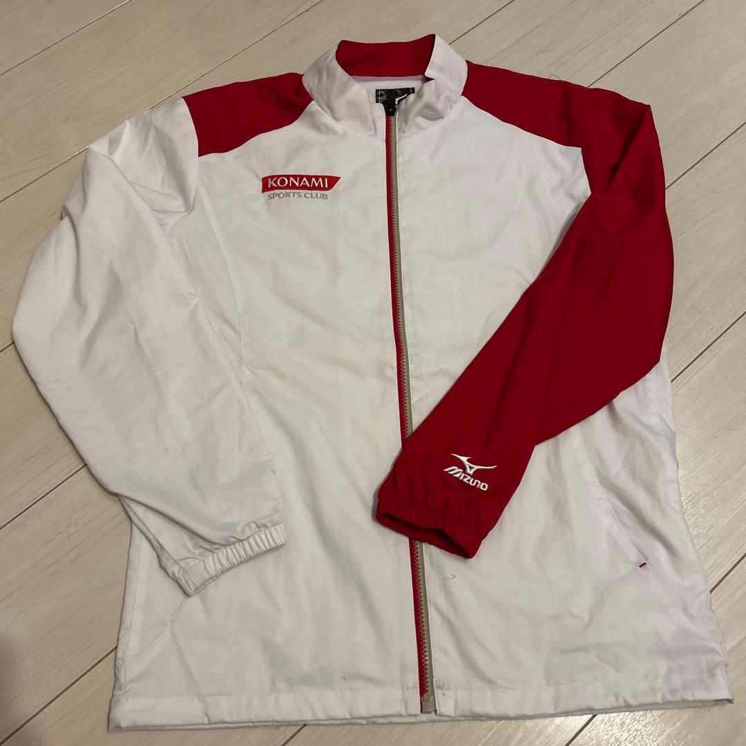 さっしー Mizuno KONAMI スポーツウェア M 白/赤 Mサイズ