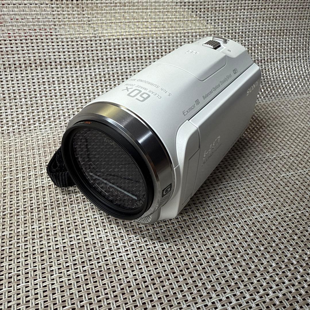 SONY デジタルHDビデオカメラレコーダー HDR-CX680 W ホワイト