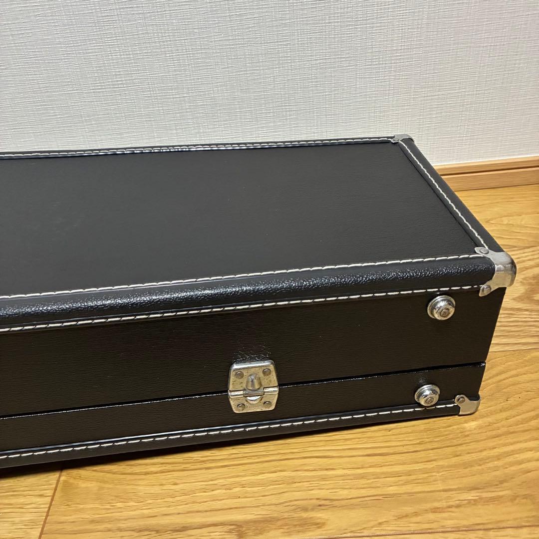 内装美品❣️アルトトロンボーン ハードケース ブラック 高級感あり しっかり保護