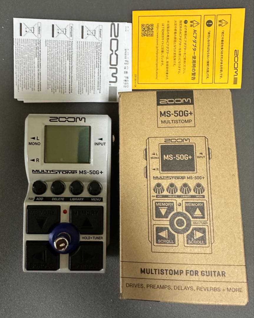 ZOOM MS-50G+ マルチエフェクター　箱付き