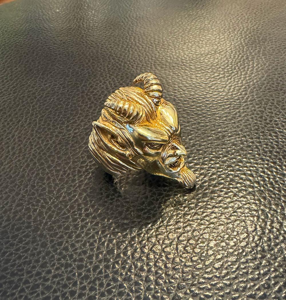 アクセサリー 5O DUPPIES / Devil Face Ring