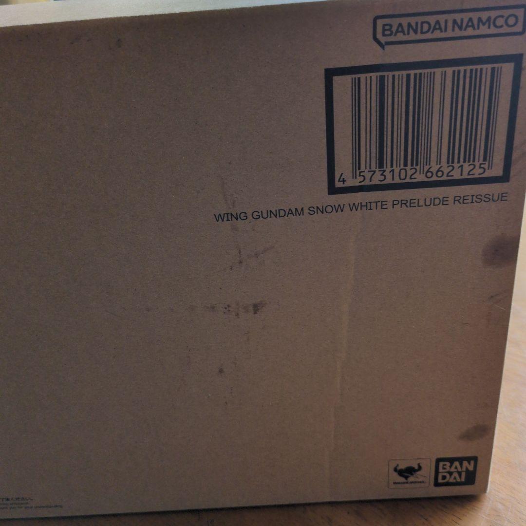新品未開封ウイングガンダムスノーホワイトプレリュード