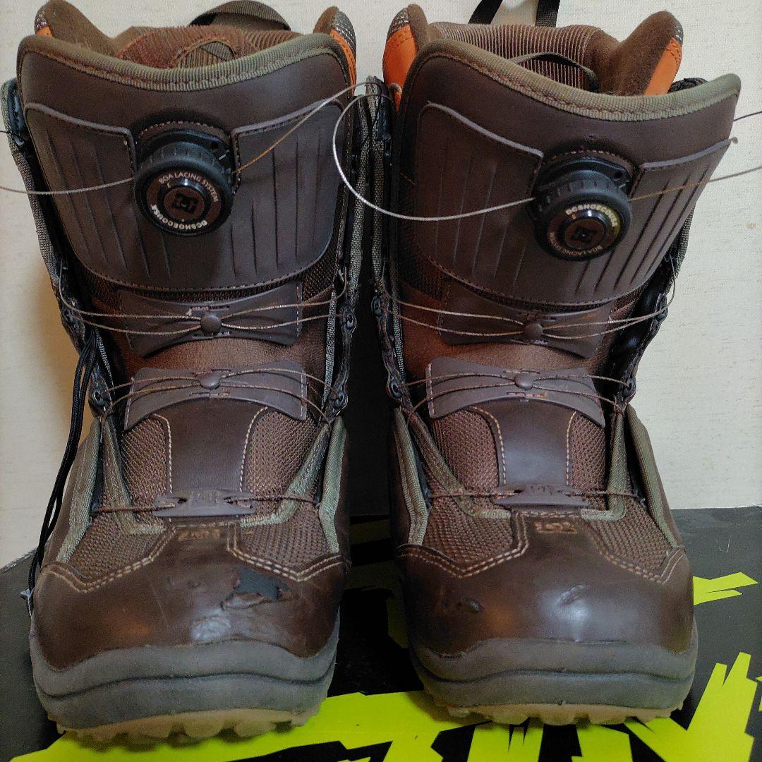 DC スノーボードブーツ ブラウン