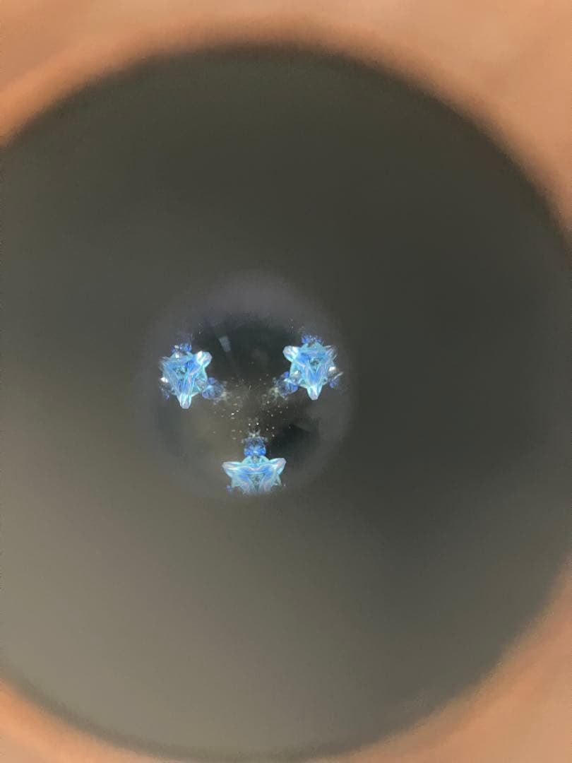 万華鏡　木製 ウッド　デザイナー作品　オイル ジェル タイプ