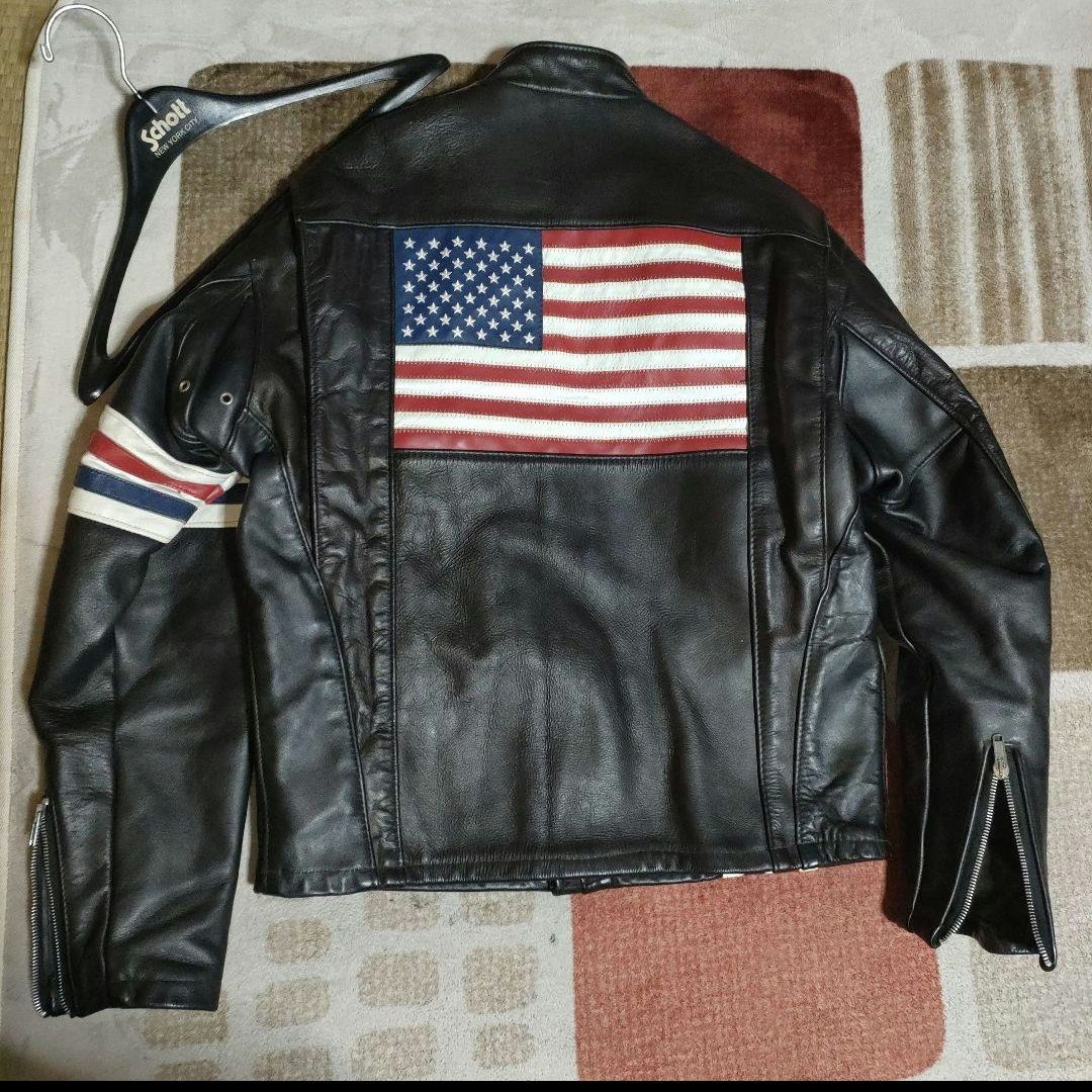 レアモデルSchott　シングルライダース　イージーライダー仕様　ダメでも対応有