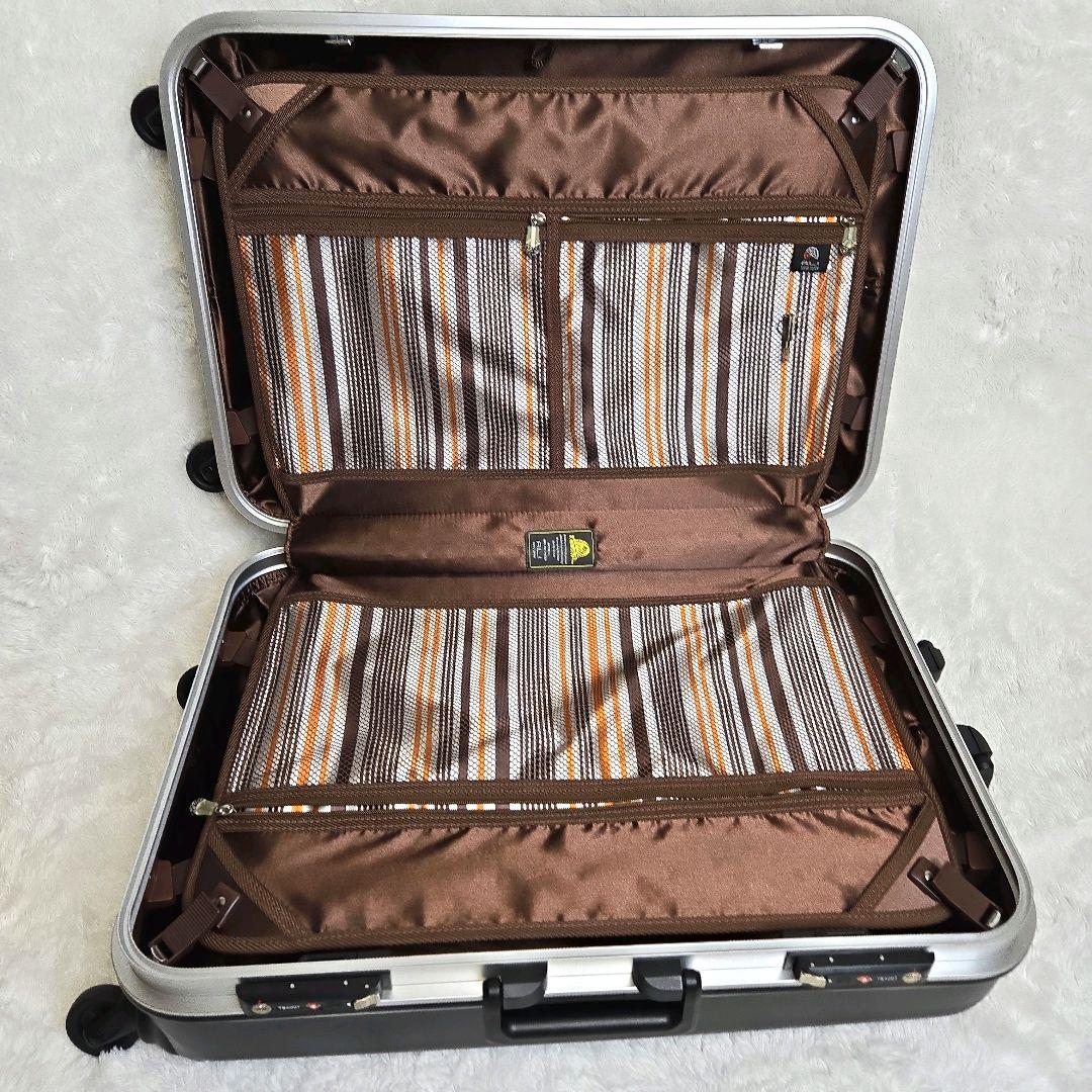 7/12迄A.L.I GRAVID-ZERO大型スーツケース4輪黒ハードイケかる