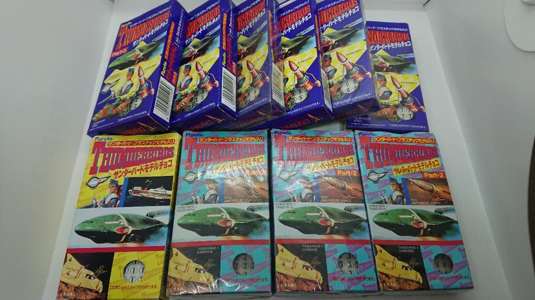 FURUTA サンダーバードモデルチョコ PART 1～3 10個セット