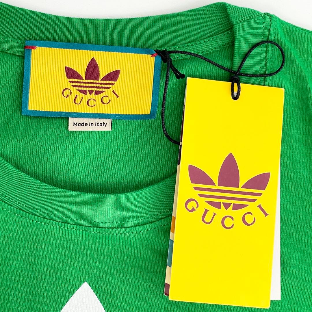 【年末セール】31日まで 新品未使用 グッチ × アディダス ジャージーTシャツ