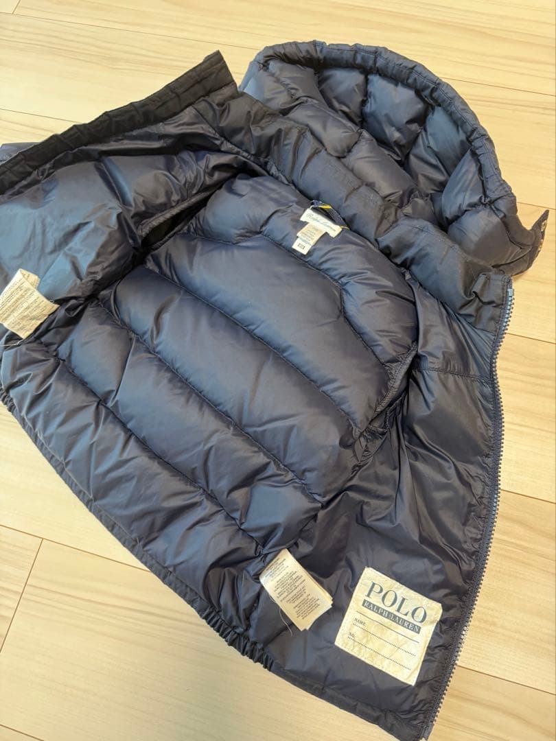 Polo Ralph Lauren ネイビー ダウンジャケット 24M