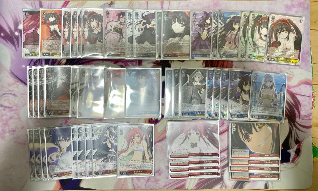 ヴァイスシュバルツ　デート・ア・ライブ　8電源デッキ➕パーツ