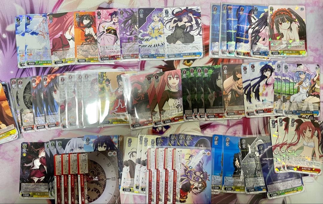 ヴァイスシュバルツ　デート・ア・ライブ　8電源デッキ➕パーツ