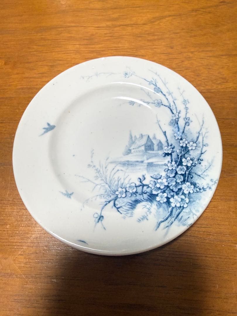 Gien ジアン　おままごとプレート　フランスアンティーク