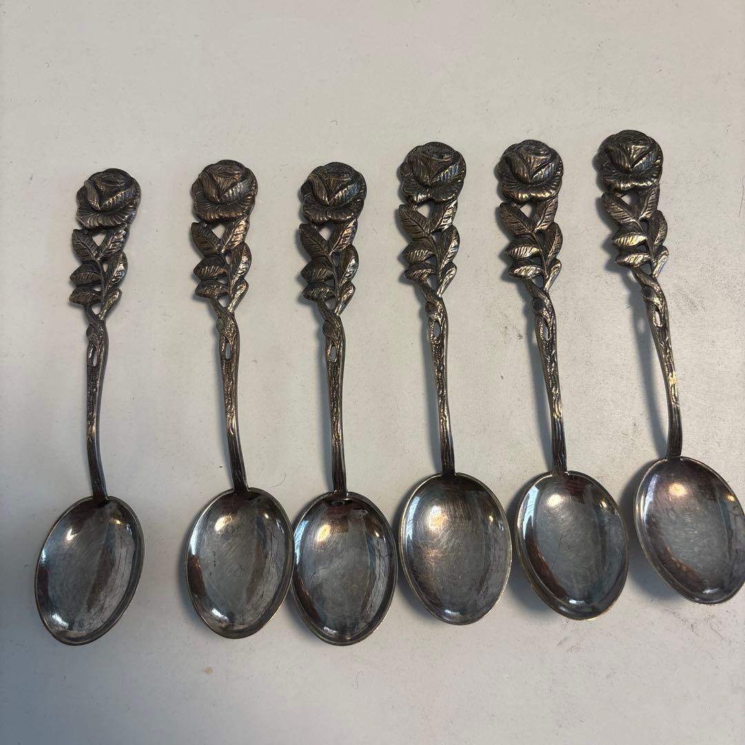 ANTIKO ヒルデスハイムローズ ティースプーン 6本