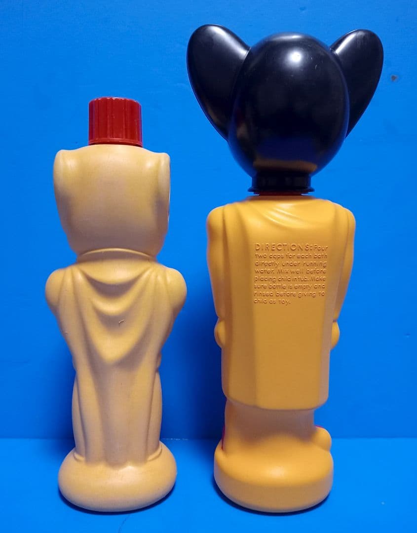 1960s 米国ビンテージsoaky ソーキー ソープボトル×２ マイティマウス