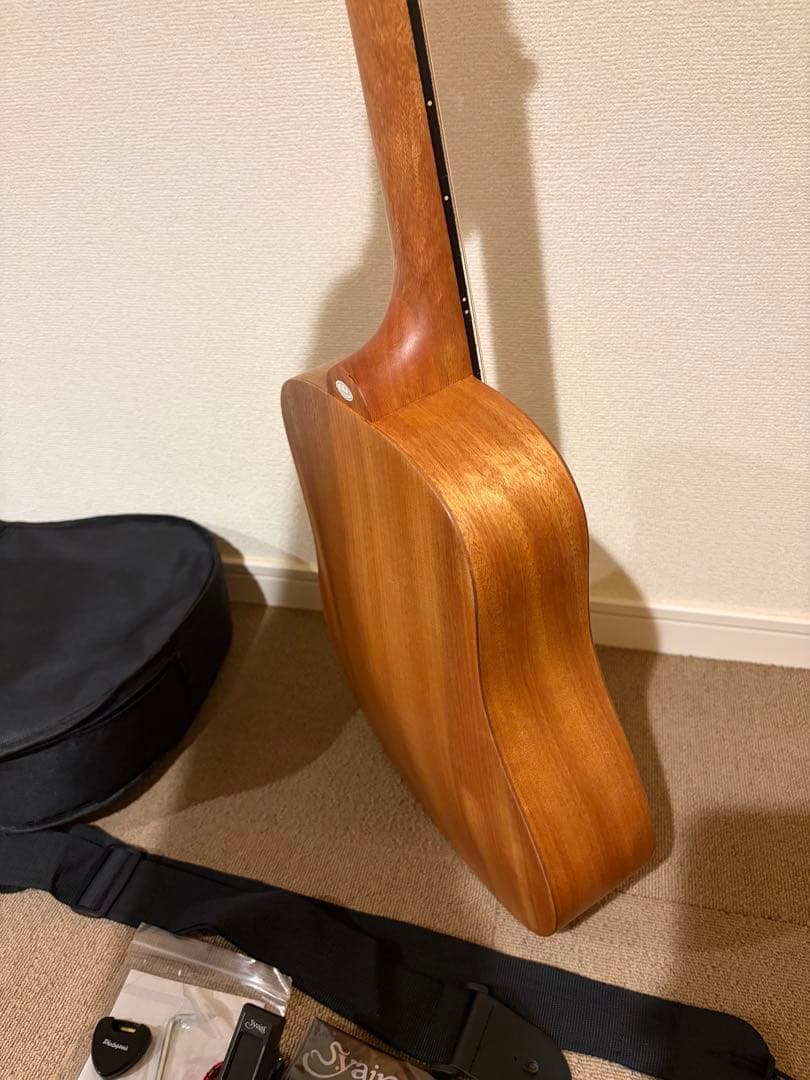 【美品】S.yairi アコースティックギター ギターケース、備品5点セット