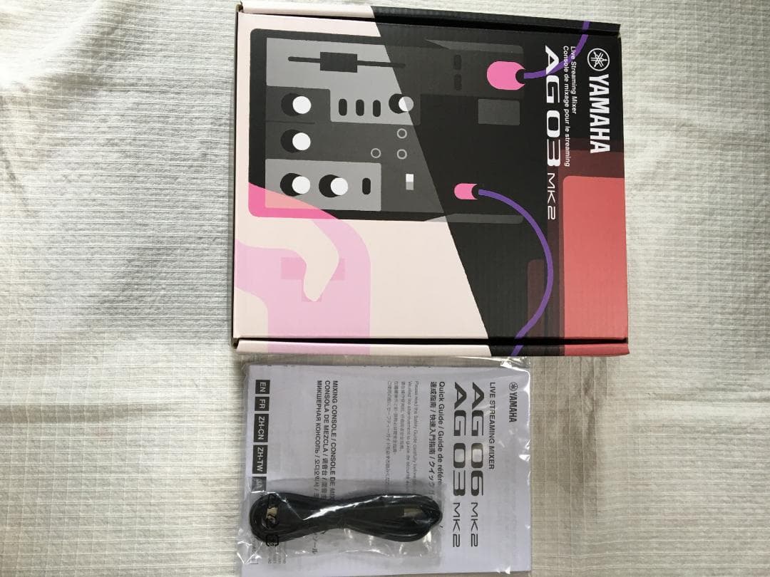 YAMAHA AG03 MK2 オーディオインターフェース