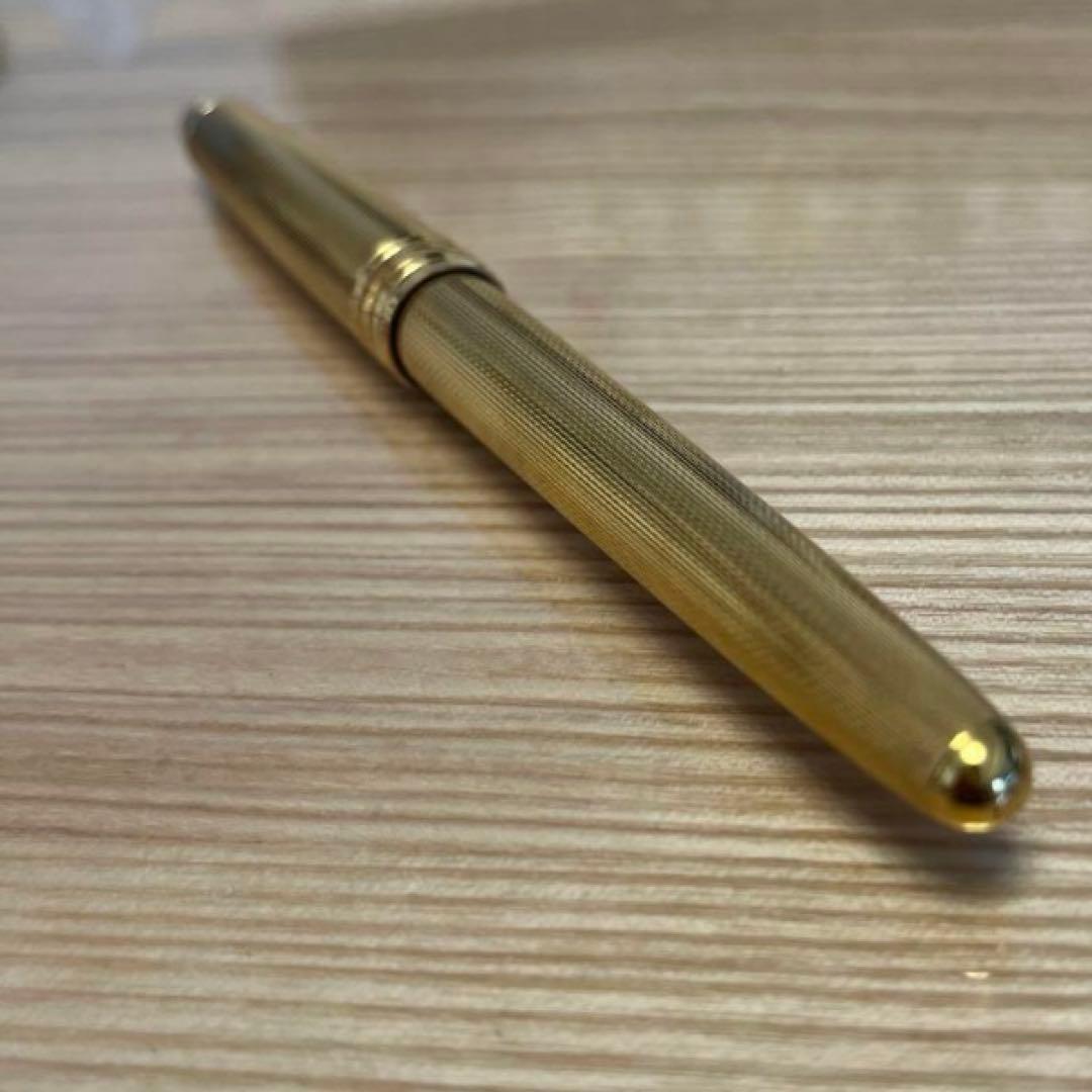 g*o様 モンブラン　万年筆　ゴールド　18k マイスターシュテュック　波柄　4