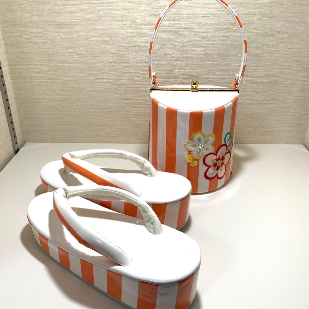 成人式　草履バックセット　　オンディーヌ