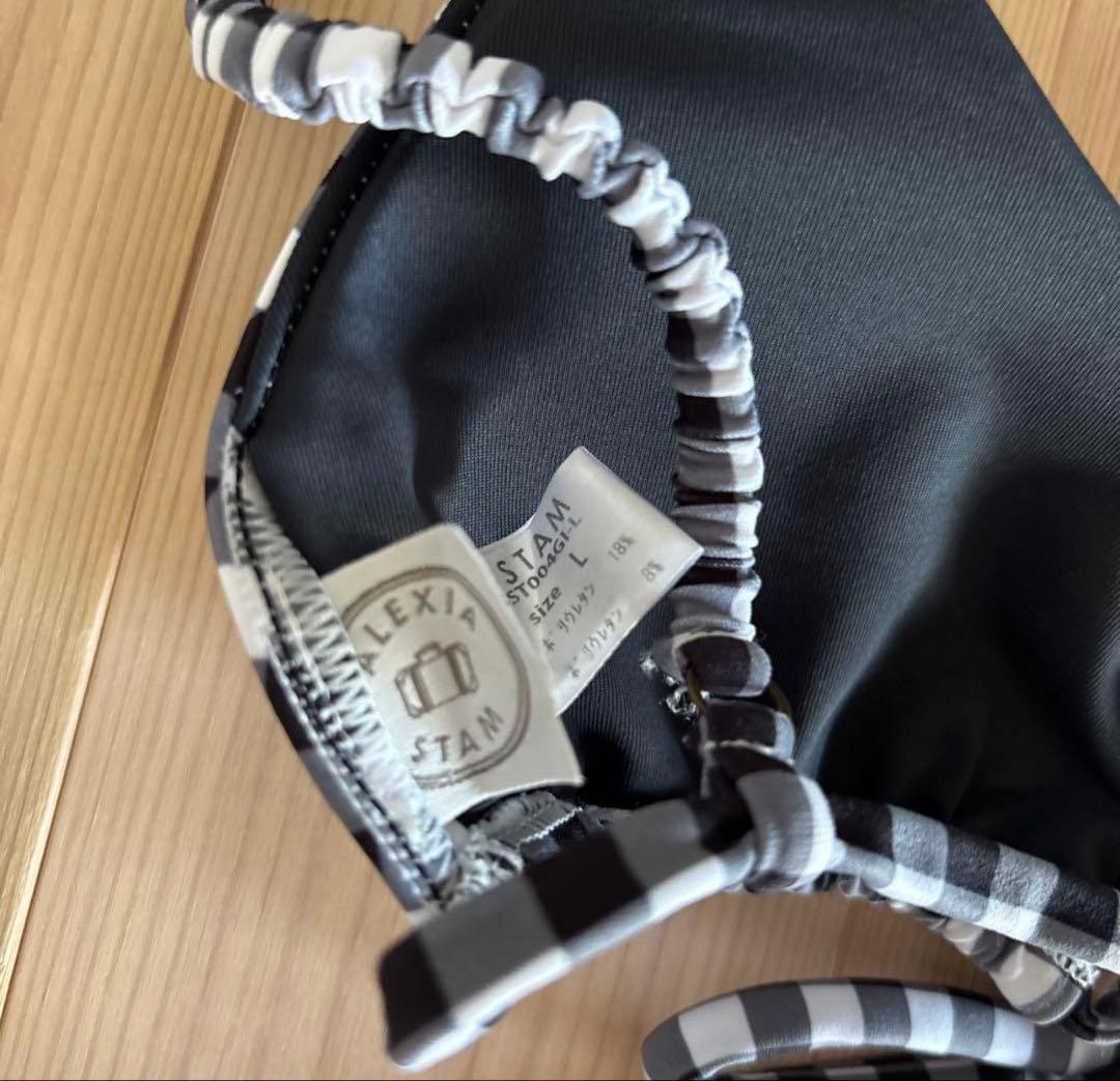 Alexiastam 2025ss ギンガムチェックトップス