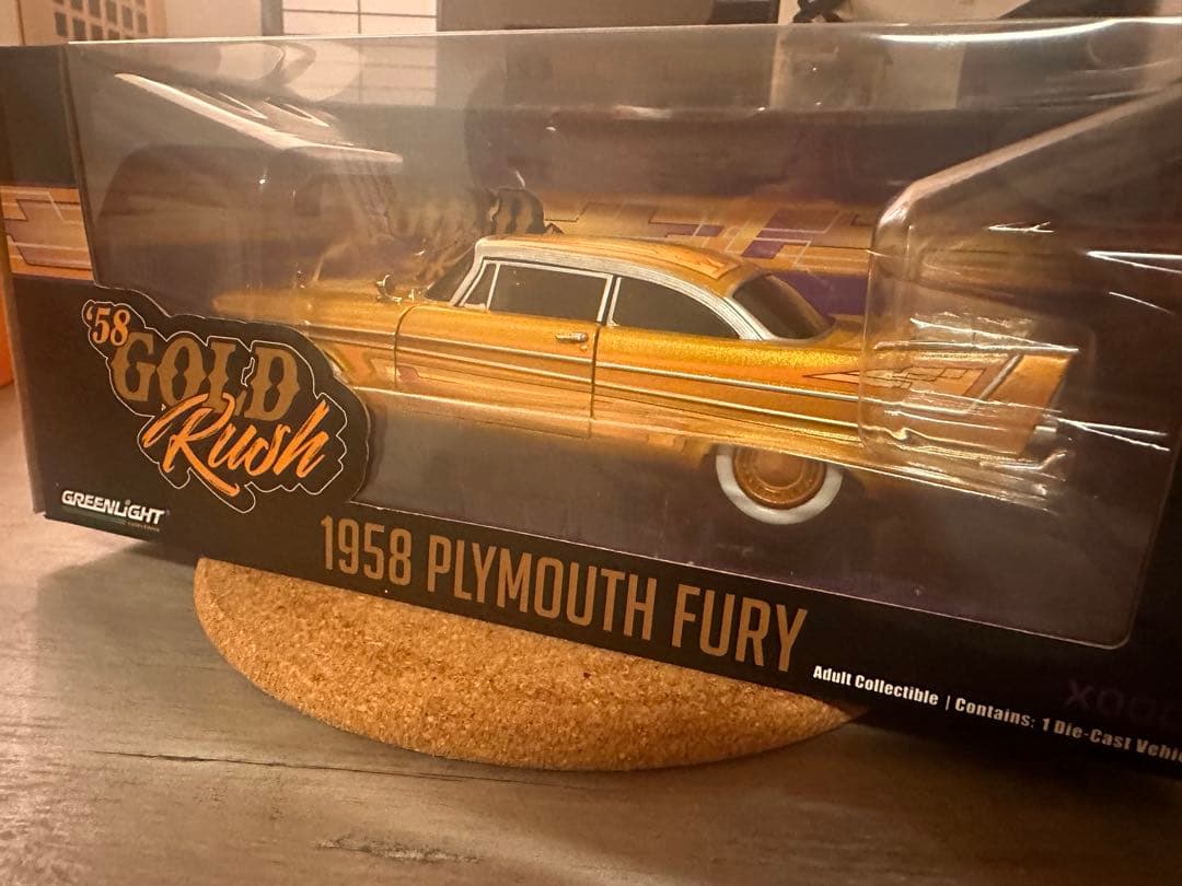 1958 PLYMOUTH FURY ゴールド マックツールコラボ