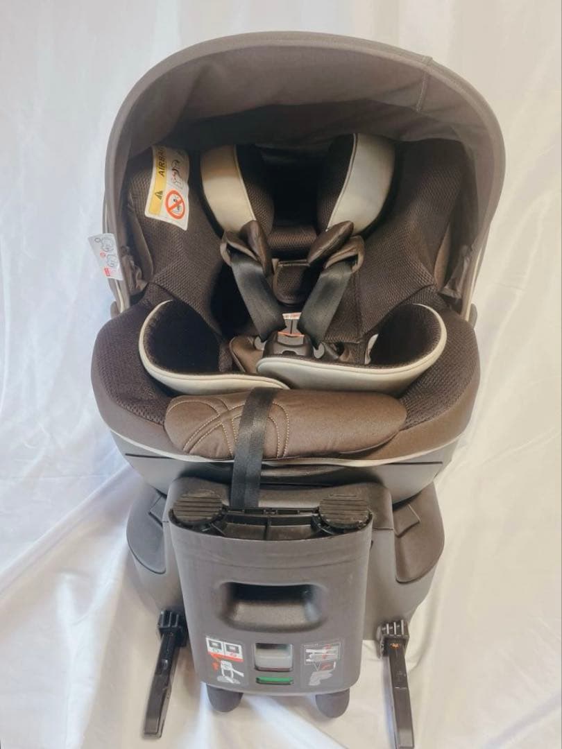 エールベベ クルット5i グランス ISOFIX 回転式 美品