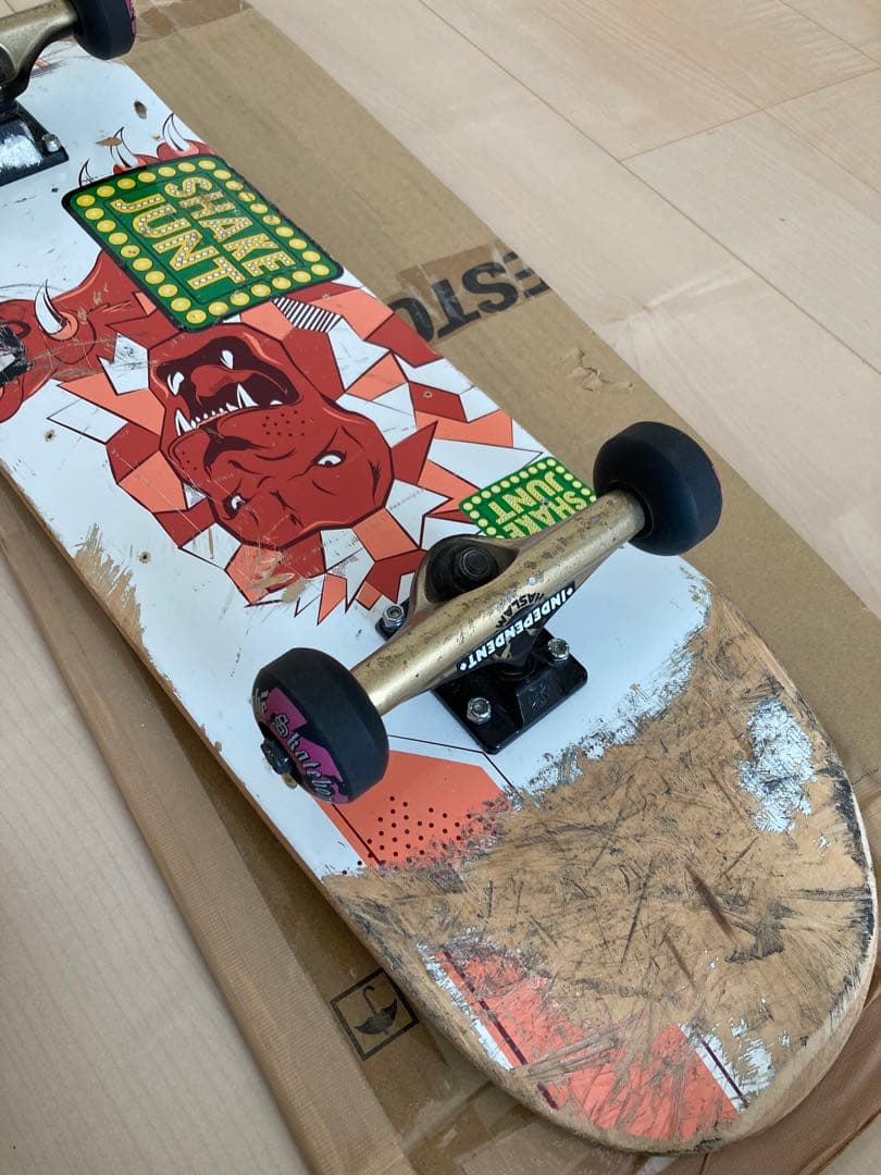 スケボー スケート スケートボード デッキ コンプリート INDEPENDENT