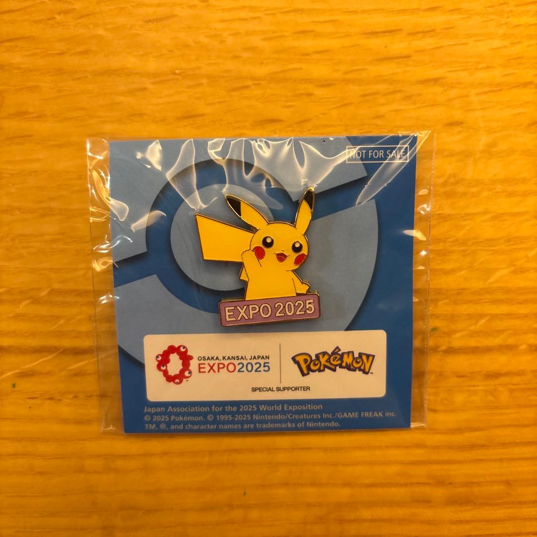 ピカチュウ EXPO 2025 ピンバッジ