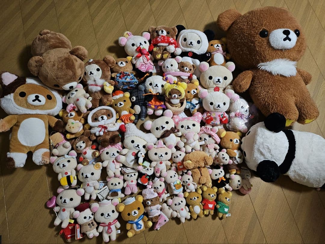 み*い様 リラックマ ぬいぐるみ 約60体