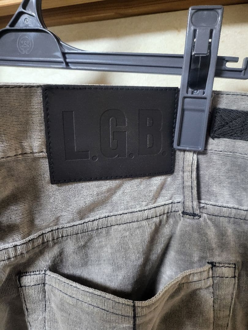 L.G.B. グレー サルエルパンツ