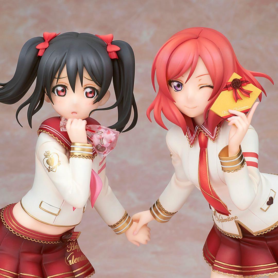 【薄紙付】矢澤にこ＆西木野真姫 バレンタイン編 1/7 スケールフィギュア